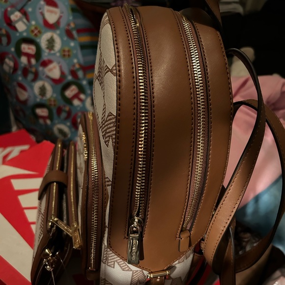 MK back pack purse and matching wallet